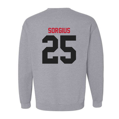 Ball State - NCAA Baseball : Kendric Sorgius - Crewneck Sweatshirt-1