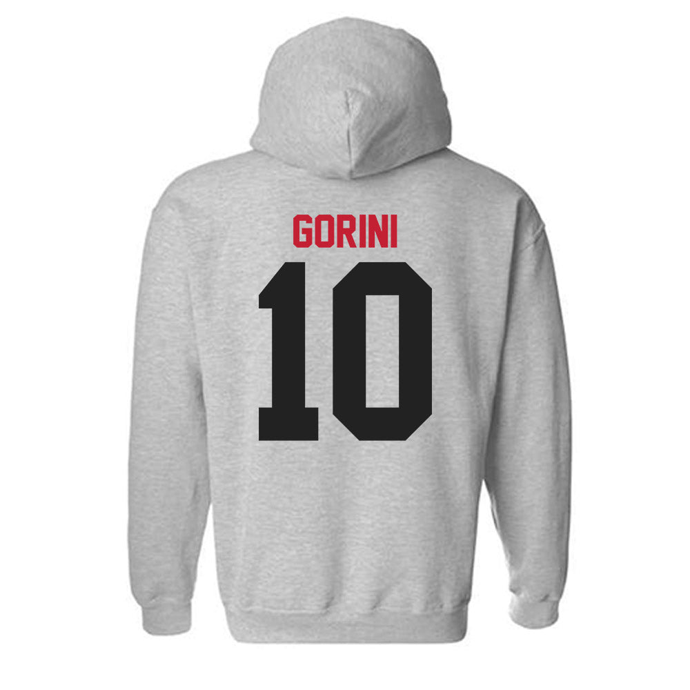 Ball State - NCAA Women's Basketball : Giorgia Gorini - Hooded Sweatshirt-1