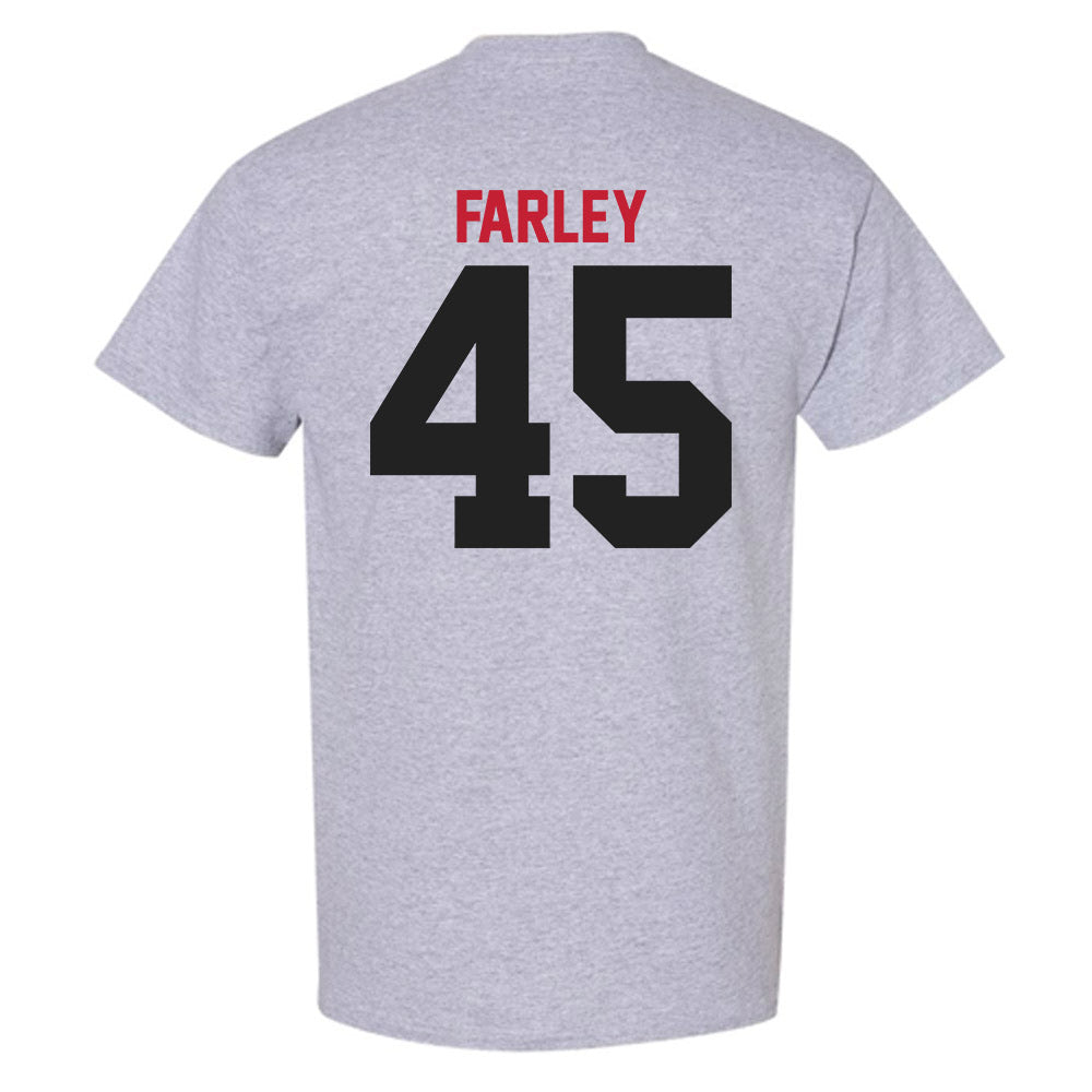 Ball State - NCAA Men's Basketball : Alex Farley - T-Shirt-1