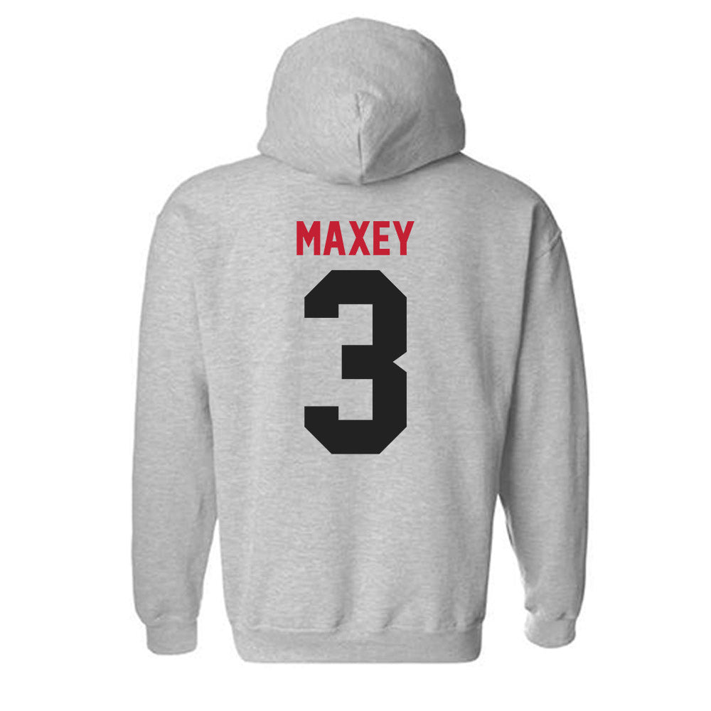 Ball State - NCAA Men's Basketball : Juwan Maxey - Hooded Sweatshirt-1