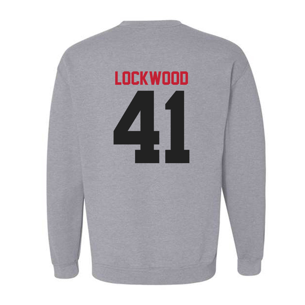 Ball State - NCAA Baseball : Caden Lockwood - Crewneck Sweatshirt-1