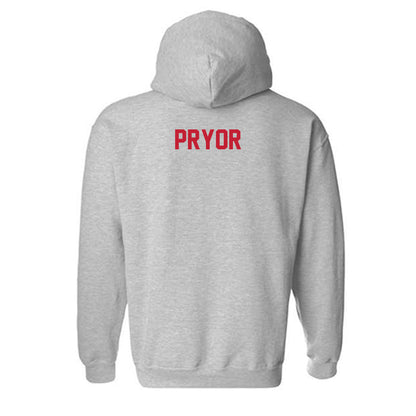 Ball State - NCAA Men's Swimming & Diving : Luke Pryor - Hooded Sweatshirt-1