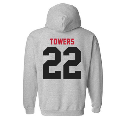 Ball State - NCAA Women's Basketball : Tessa Towers - Hooded Sweatshirt