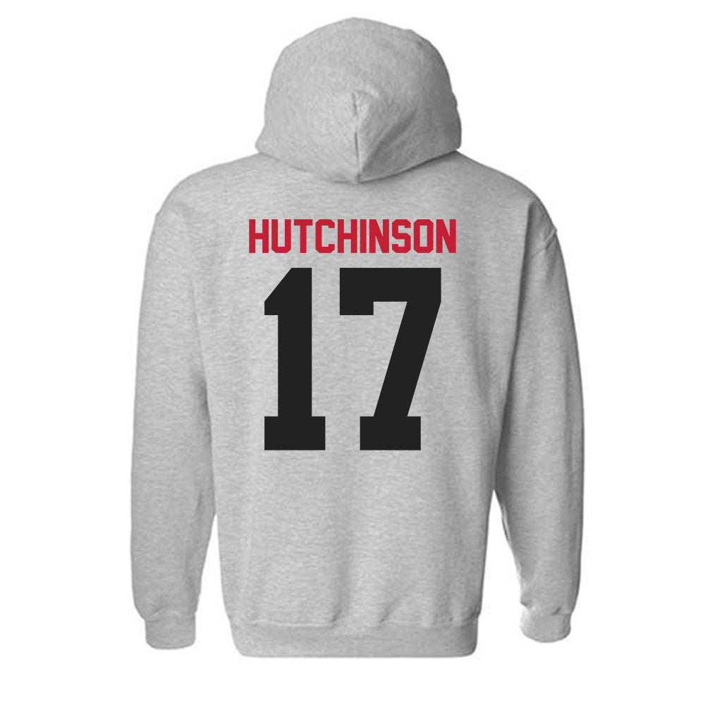 Ball State - NCAA Baseball : Connor Hutchinson - Hooded Sweatshirt