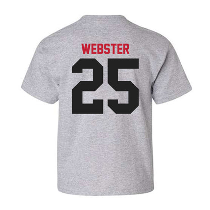 Ball State - NCAA Football : Mikeah Webster - Youth T-Shirt-1