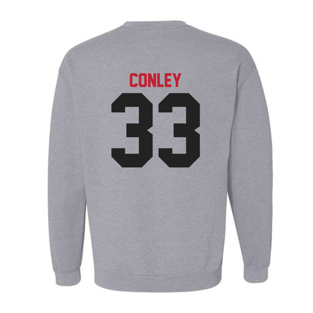 Ball State - NCAA Football : Darin Conley - Crewneck Sweatshirt-1