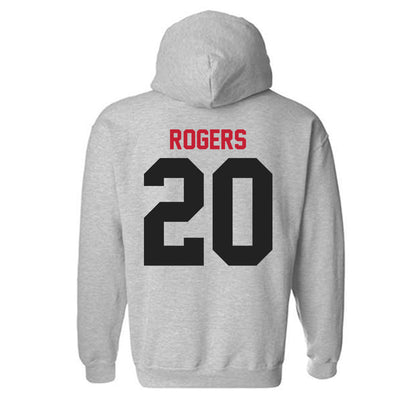 Ball State - NCAA Men's Volleyball : Patrick Rogers - Hooded Sweatshirt-1