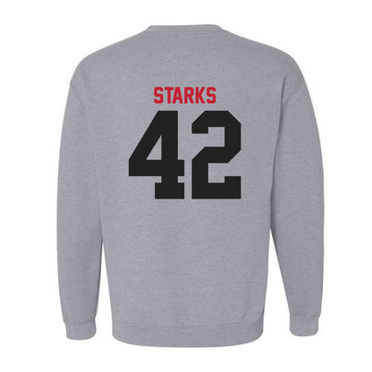 Ball State - NCAA Football : Layton Starks - Crewneck Sweatshirt-1