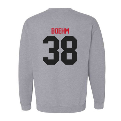 Ball State - NCAA Football : Brody Boehm - Crewneck Sweatshirt-1
