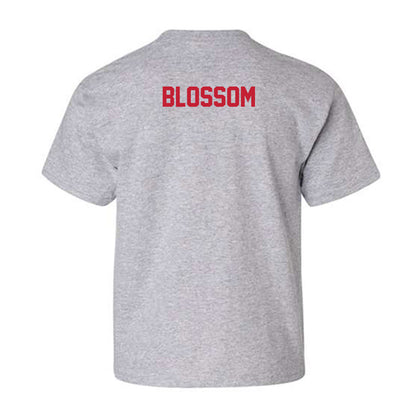 Ball State - NCAA Men's Swimming & Diving : Seth Blossom - Youth T-Shirt-1