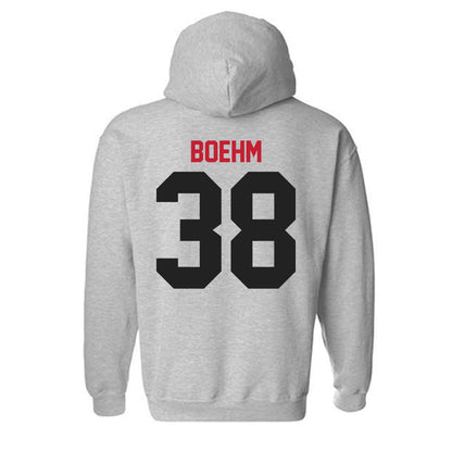 Ball State - NCAA Football : Brody Boehm - Hooded Sweatshirt-1