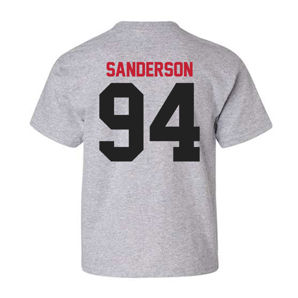 Ball State - NCAA Football : Hunter Sanderson - Youth T-Shirt-1