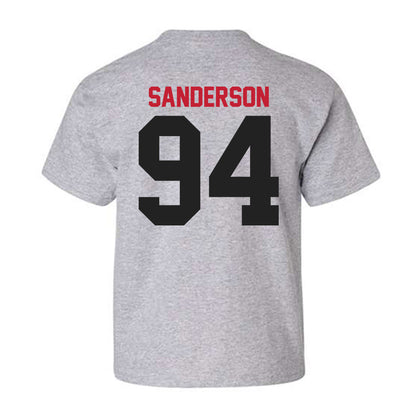 Ball State - NCAA Football : Hunter Sanderson - Youth T-Shirt-1
