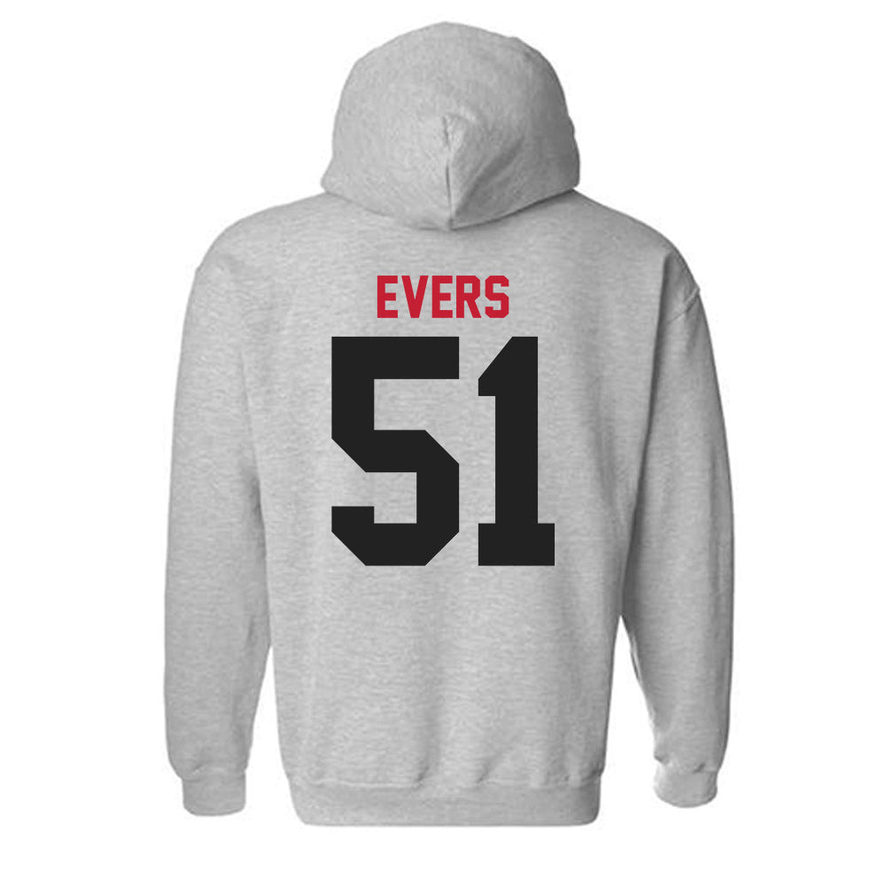 Ball State - NCAA Football : Ethan Evers - Hooded Sweatshirt
