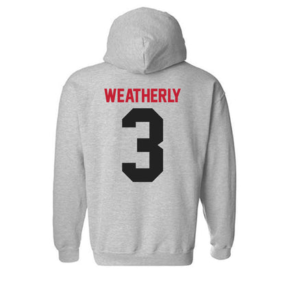 Ball State - NCAA Football : Eric Weatherly - Hooded Sweatshirt-1
