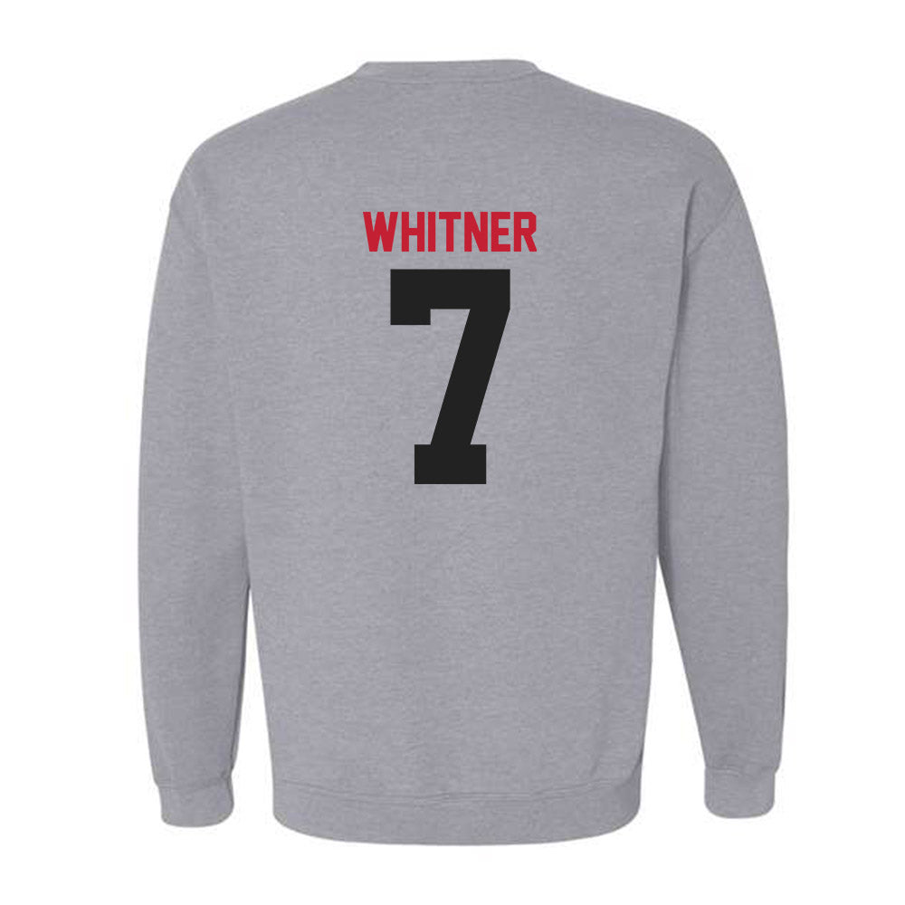 Ball State - NCAA Football : Ashton Whitner - Crewneck Sweatshirt-1