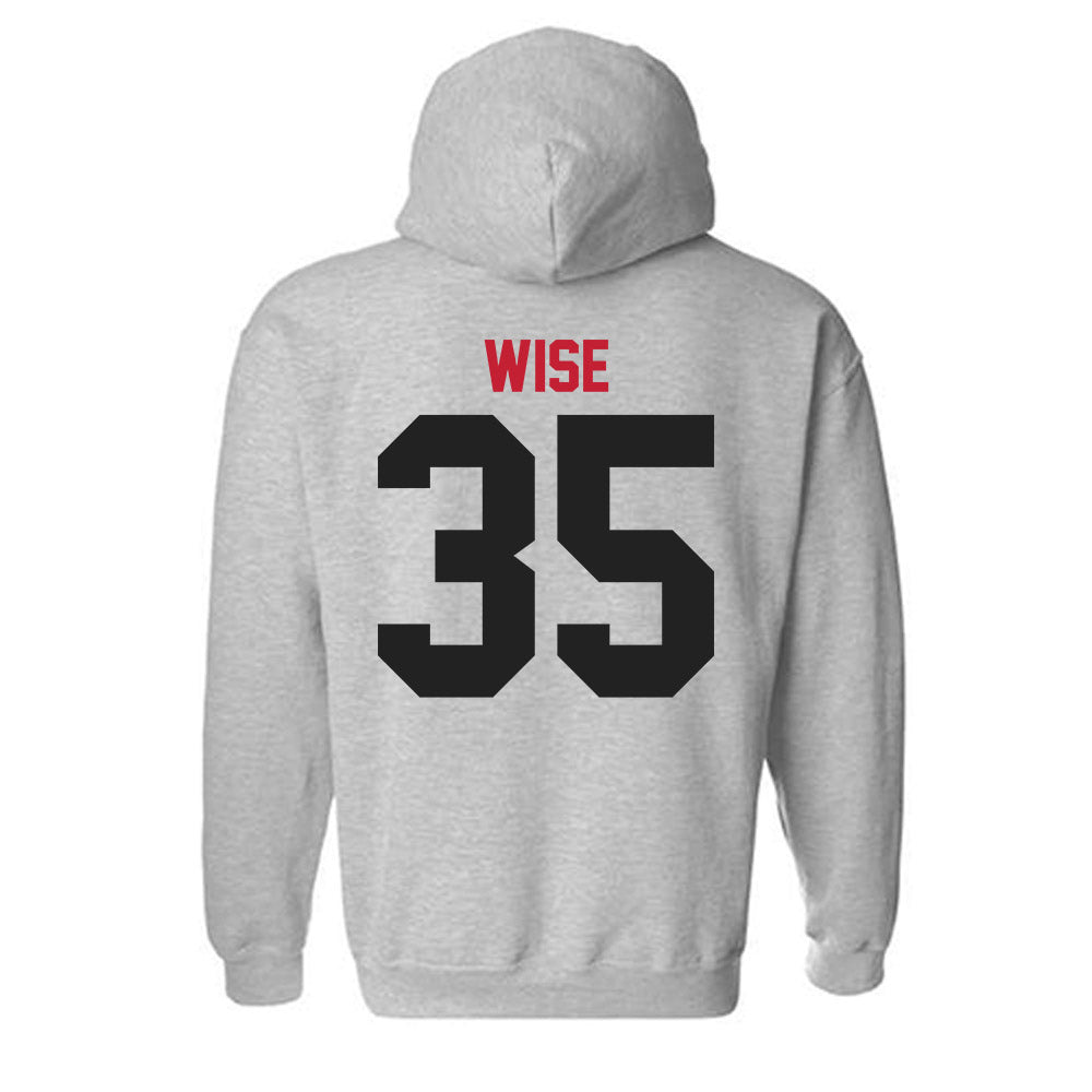 Ball State - NCAA Baseball : Cole Wise - Hooded Sweatshirt