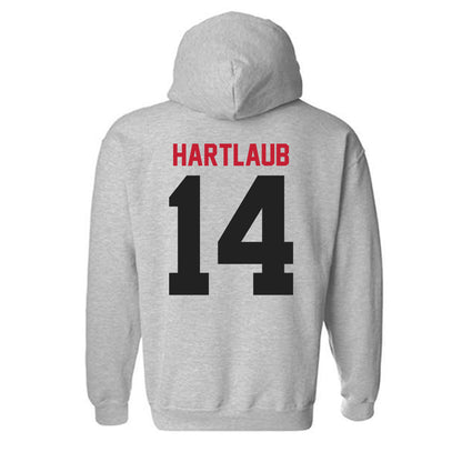 Ball State - NCAA Baseball : Jacob Hartlaub - Hooded Sweatshirt