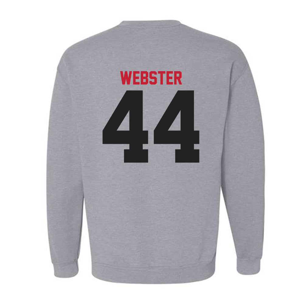 Ball State - NCAA Football : Maximus Webster - Crewneck Sweatshirt-1
