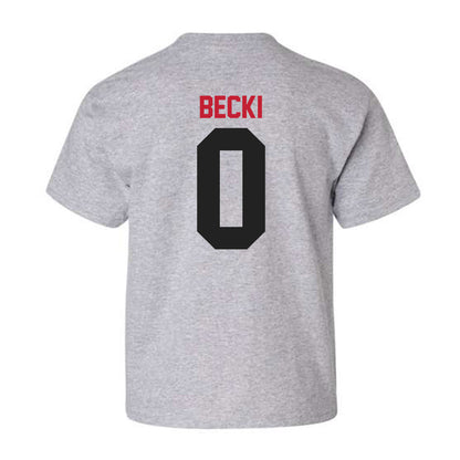 Ball State - NCAA Women's Basketball : Ally Becki - Youth T-Shirt