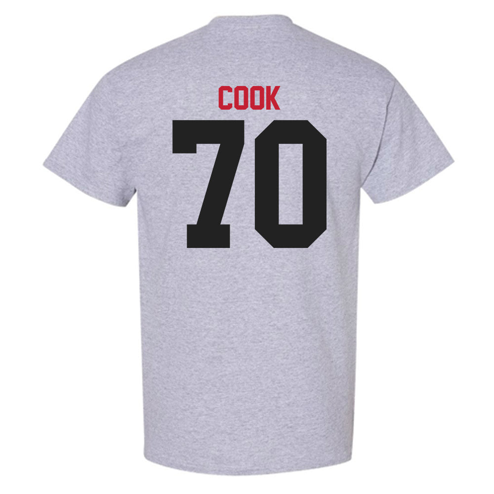 Ball State - NCAA Football : Tristan Cook - T-Shirt-1
