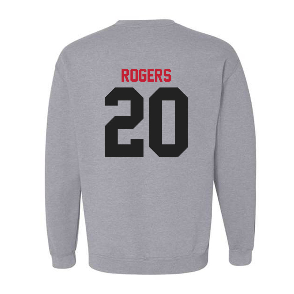 Ball State - NCAA Men's Volleyball : Patrick Rogers - Crewneck Sweatshirt-1