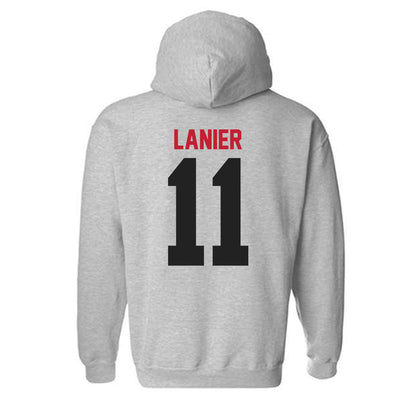 Ball State - NCAA Football : Donovan Lanier - Hooded Sweatshirt-1