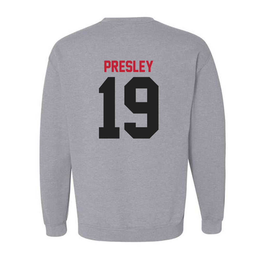 Ball State - NCAA Football : Nick Presley - Crewneck Sweatshirt-1