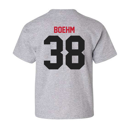 Ball State - NCAA Football : Brody Boehm - Youth T-Shirt-1
