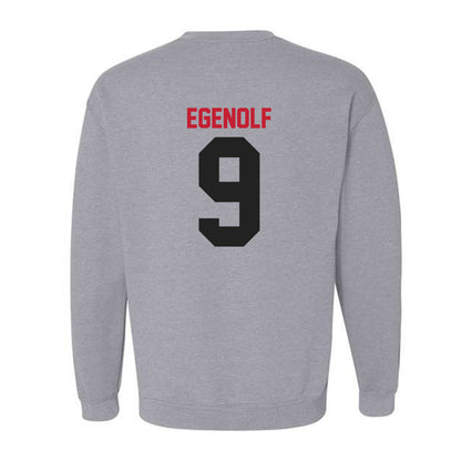 Ball State - NCAA Women's Volleyball : katie egenolf - Crewneck Sweatshirt