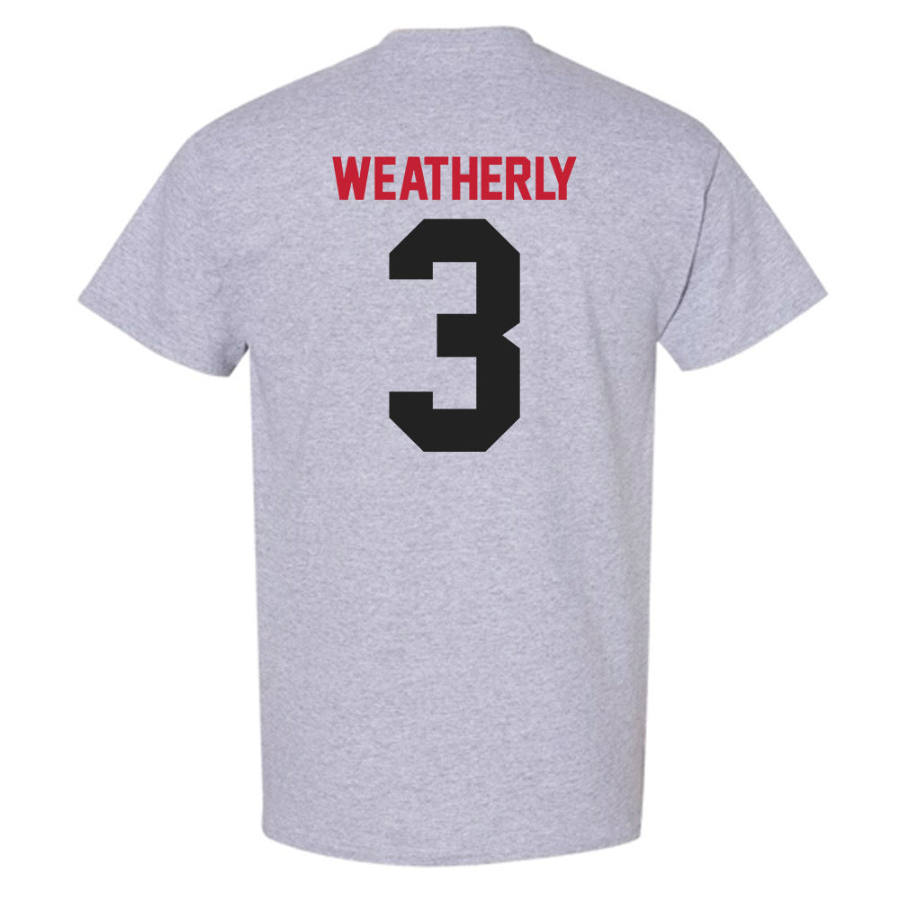 Ball State - NCAA Football : Eric Weatherly - T-Shirt-1