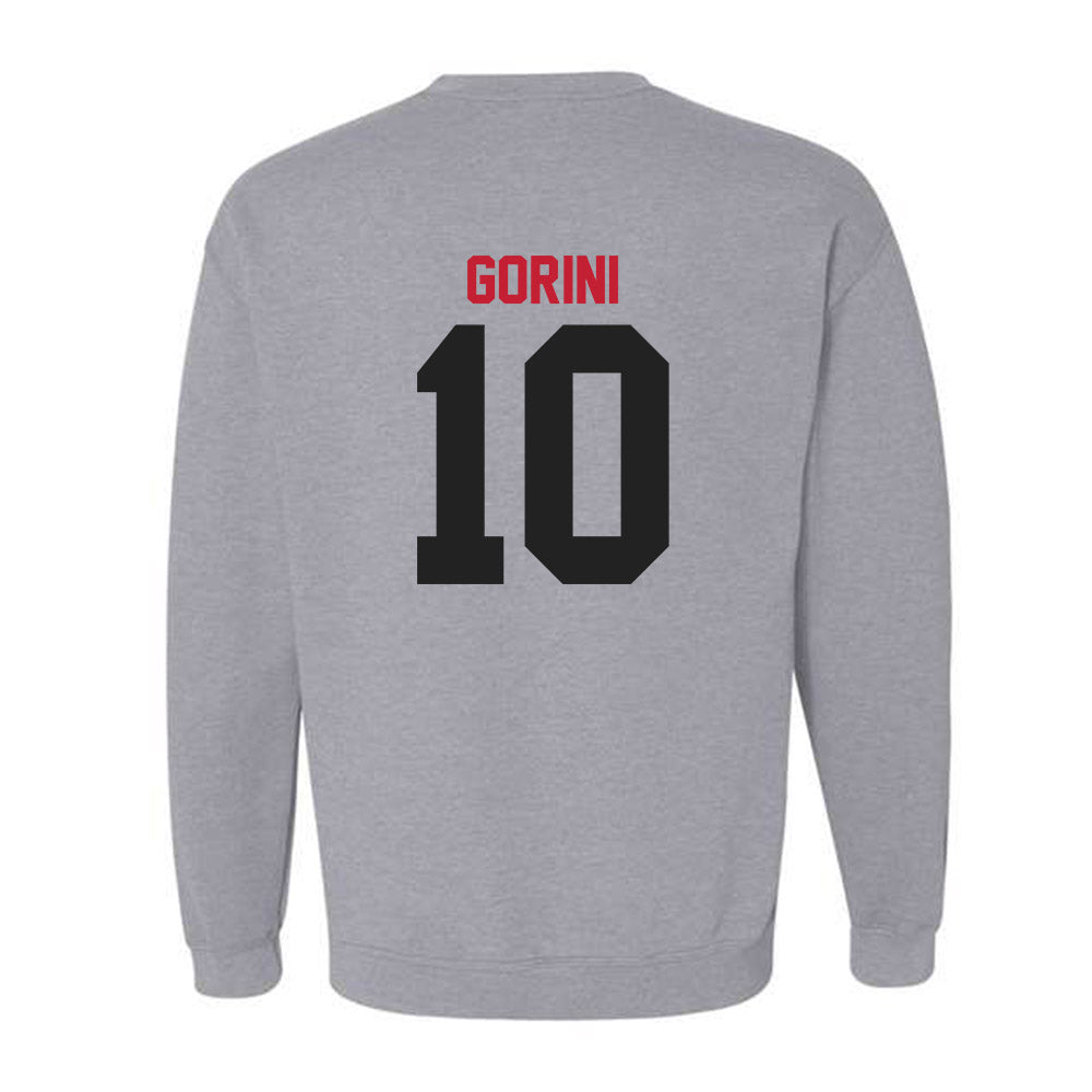 Ball State - NCAA Women's Basketball : Giorgia Gorini - Crewneck Sweatshirt-1
