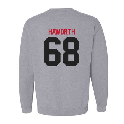 Ball State - NCAA Football : Grant Haworth - Crewneck Sweatshirt-1