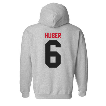 Ball State - NCAA Women's Volleyball : Maggie Huber - Hooded Sweatshirt