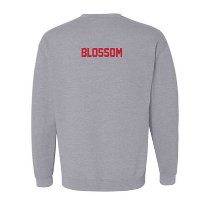 Ball State - NCAA Men's Swimming & Diving : Seth Blossom - Crewneck Sweatshirt-1
