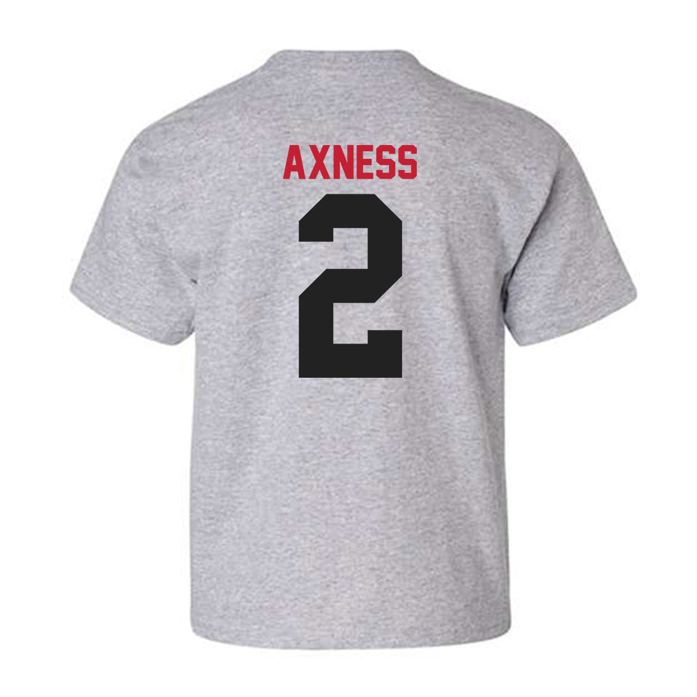 Ball State - NCAA Women's Volleyball : Reese Axness - Youth T-Shirt-1