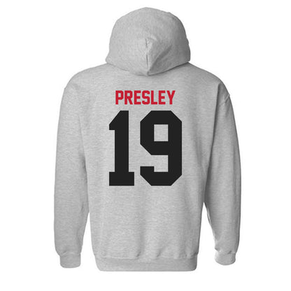 Ball State - NCAA Football : Nick Presley - Hooded Sweatshirt-1