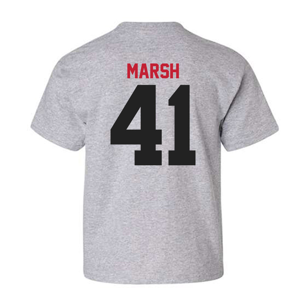 Ball State - NCAA Football : Ben Marsh - Youth T-Shirt-1