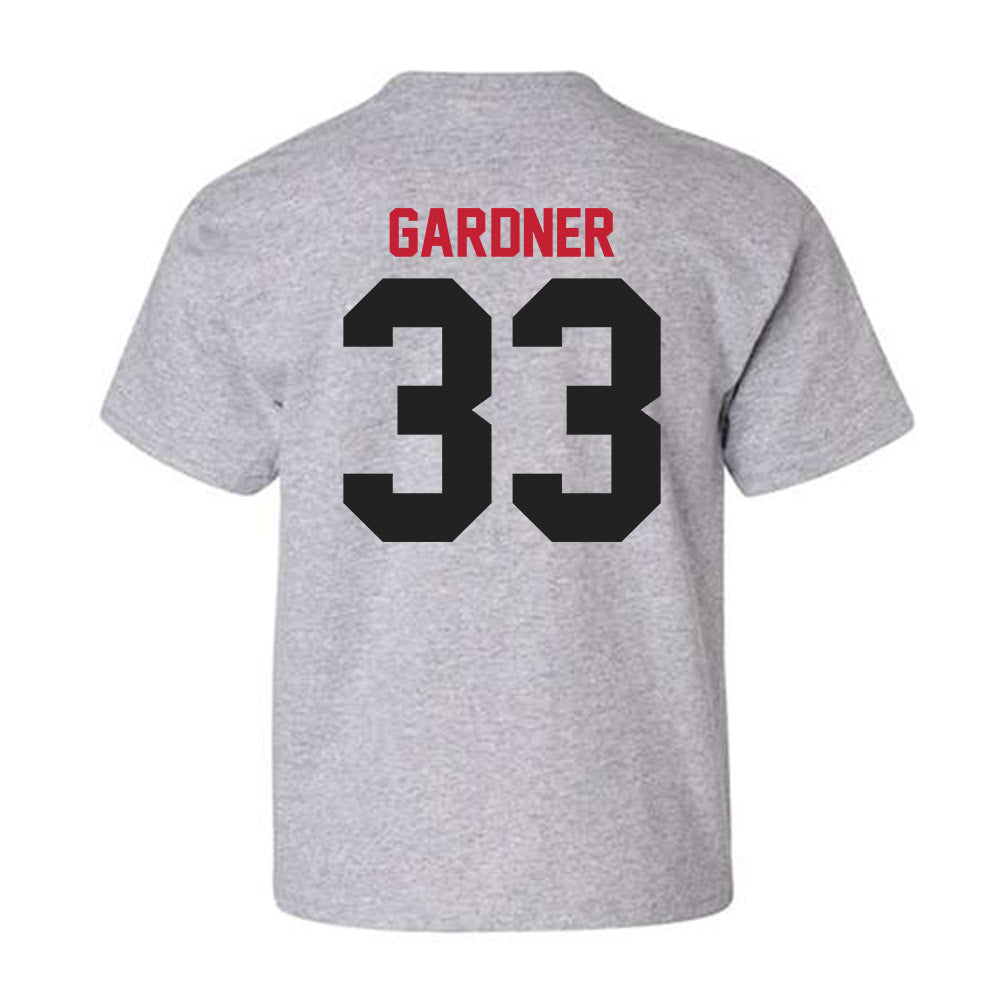 Ball State - NCAA Baseball : Patrick Gardner - Youth T-Shirt-1