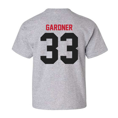 Ball State - NCAA Baseball : Patrick Gardner - Youth T-Shirt-1