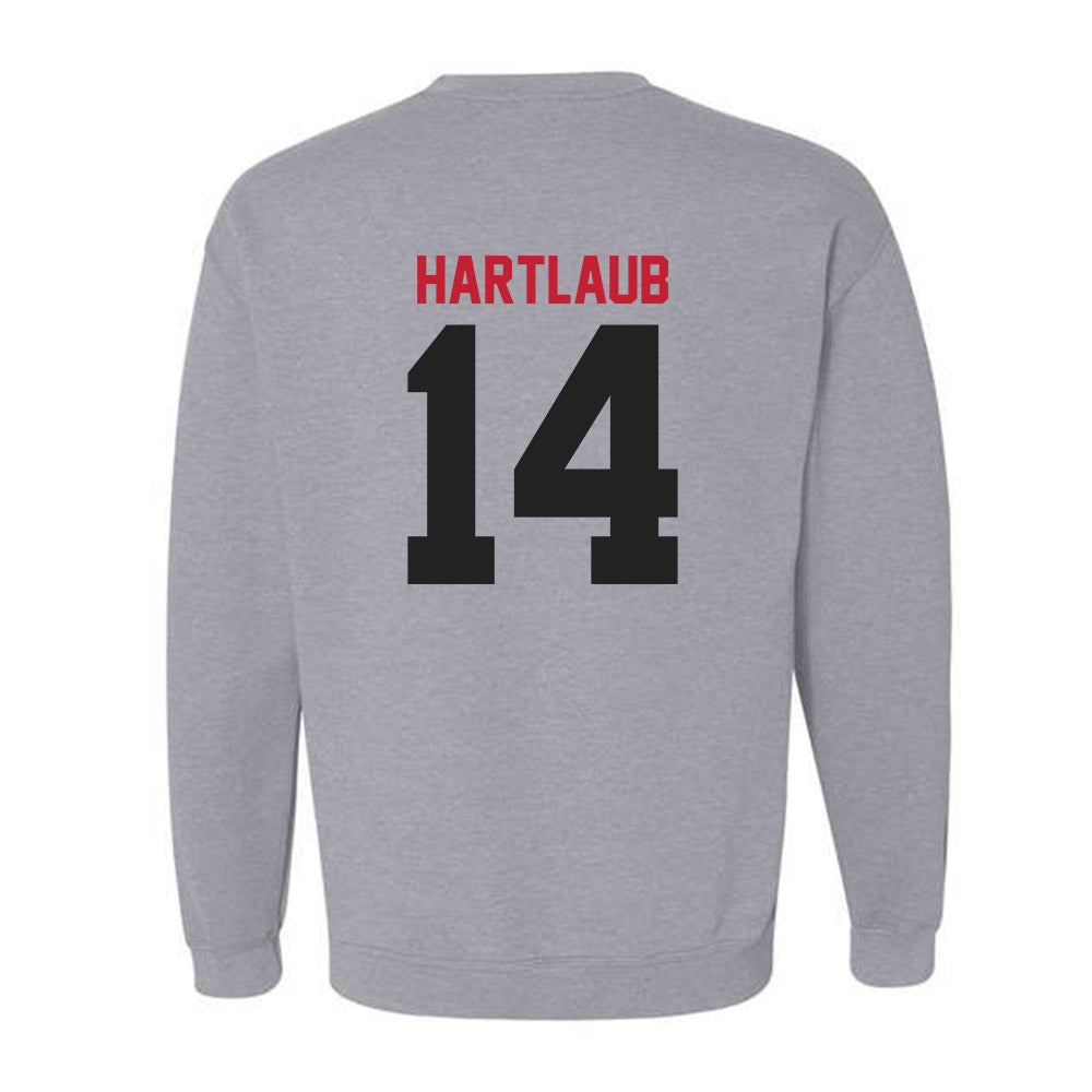 Ball State - NCAA Baseball : Jacob Hartlaub - Crewneck Sweatshirt