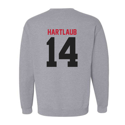 Ball State - NCAA Baseball : Jacob Hartlaub - Crewneck Sweatshirt