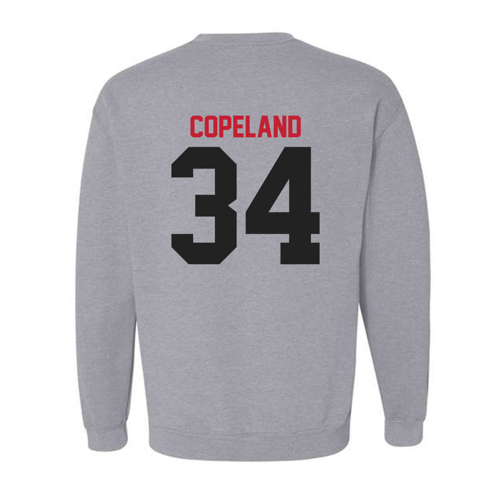 Ball State - NCAA Men's Basketball : Preston Copeland - Crewneck Sweatshirt-1