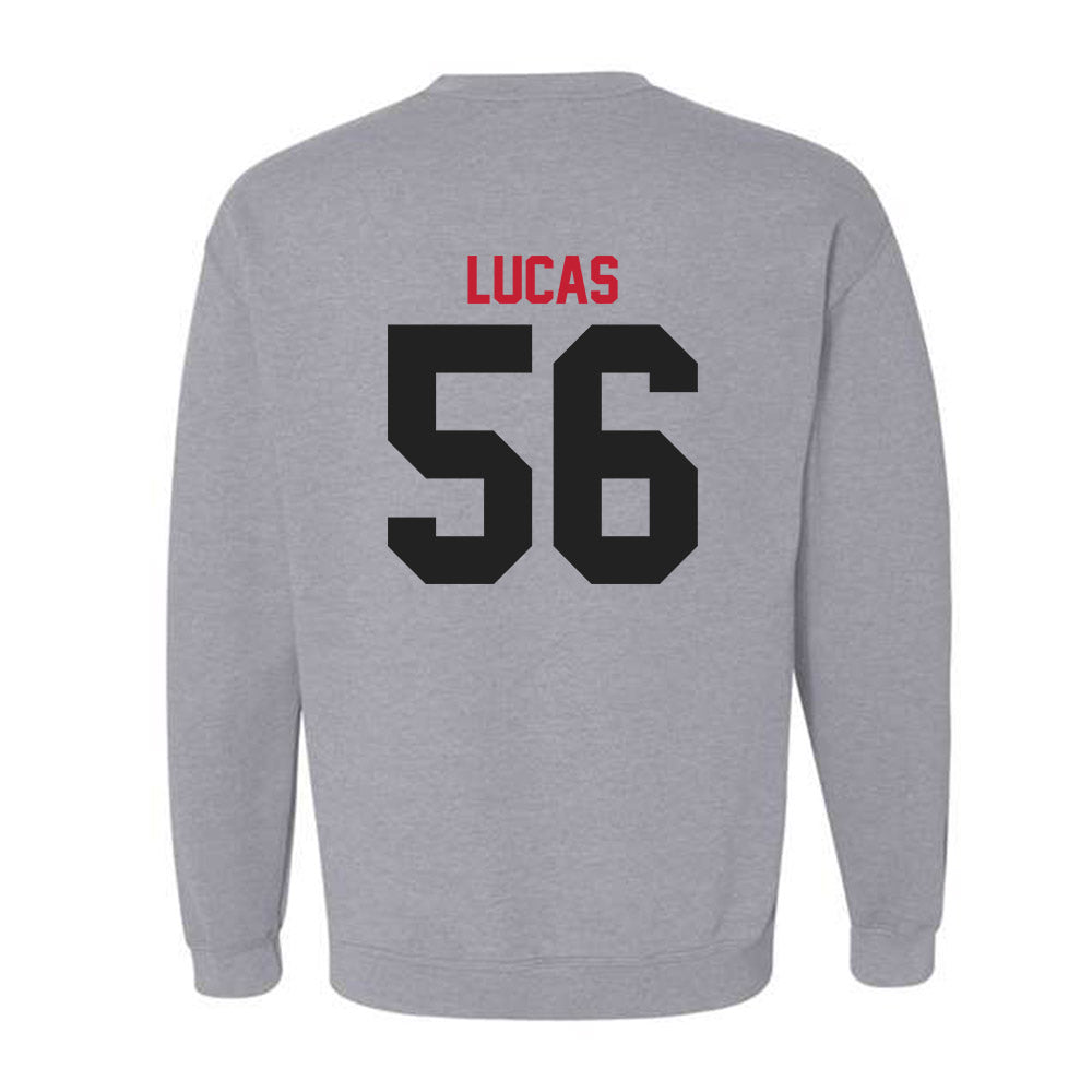 Ball State - NCAA Football : Isaac Lucas - Crewneck Sweatshirt-1