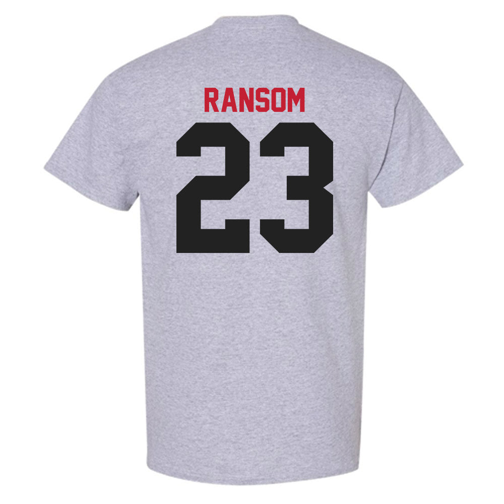 Ball State - NCAA Women's Basketball : Zuri Ransom - T-Shirt-1
