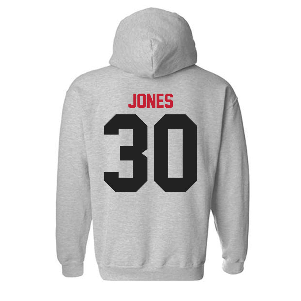 Ball State - NCAA Football : Jalon Jones - Hooded Sweatshirt-1