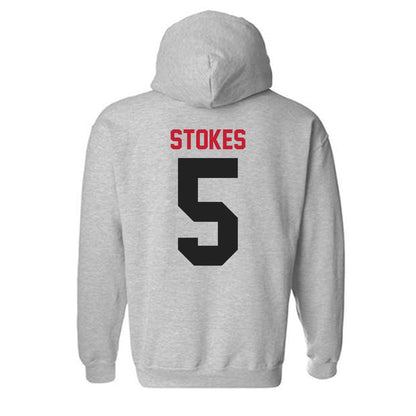 Ball State - NCAA Baseball : Taber Stokes - Hooded Sweatshirt-1