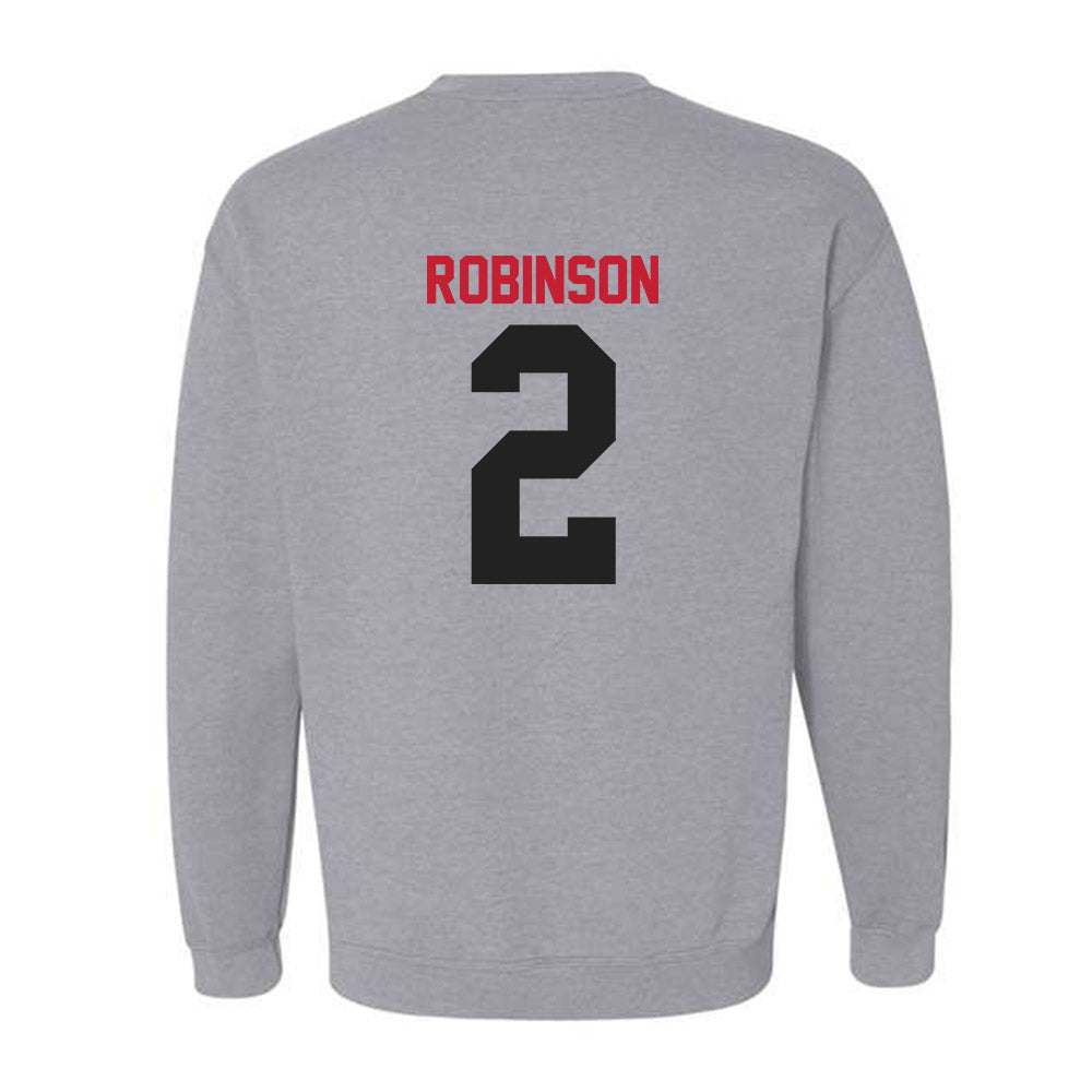 Ball State - NCAA Football : Ty Robinson - Crewneck Sweatshirt-1