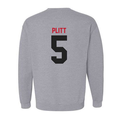 Ball State - NCAA Women's Volleyball : Marie Plitt - Crewneck Sweatshirt