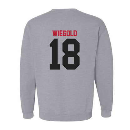 Ball State - NCAA Football : Jackson Wiegold - Crewneck Sweatshirt-1